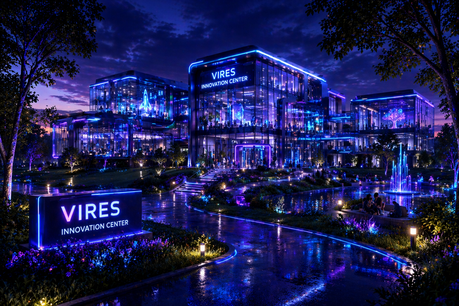 Gebäude des Vires-Systems Innovation Center