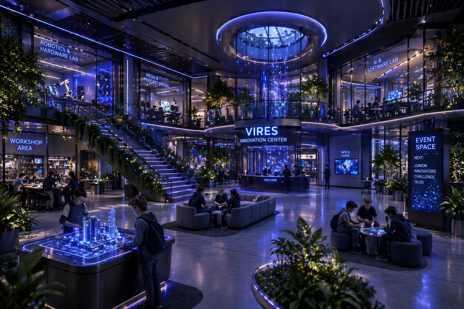 Foyer und erster Eindruck