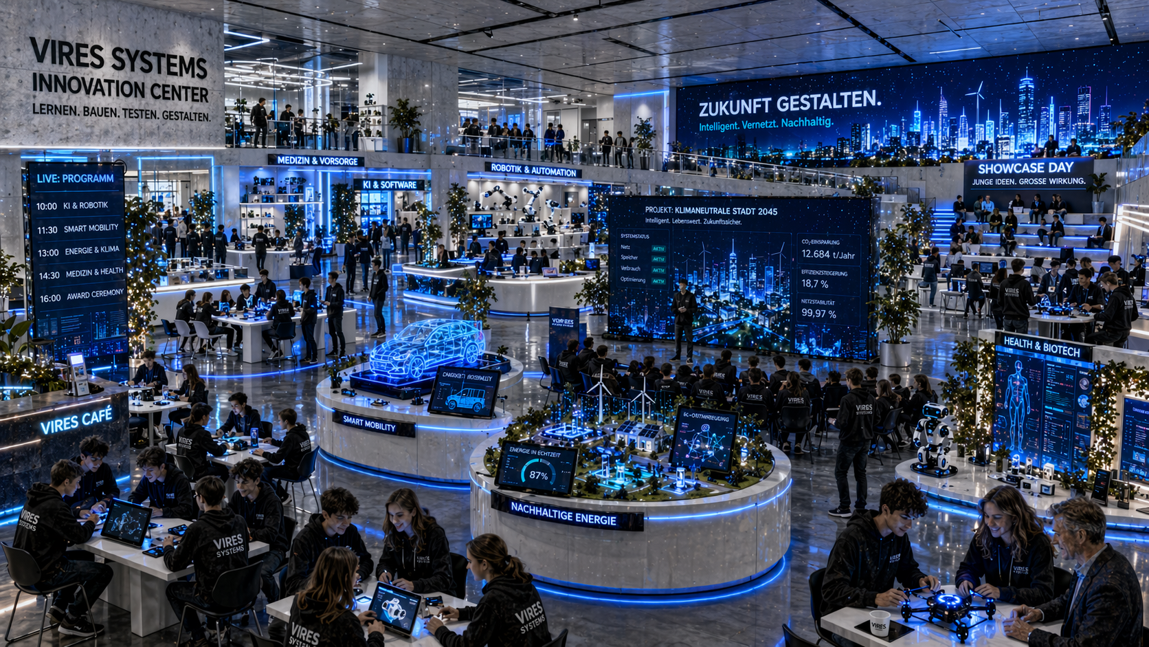 Gesamtbild des Zukunftsraums