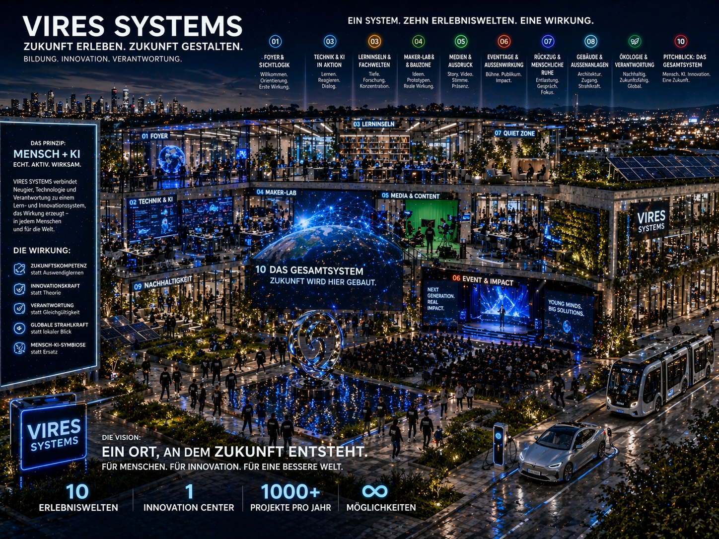 Pitchblick auf das Gesamtsystem