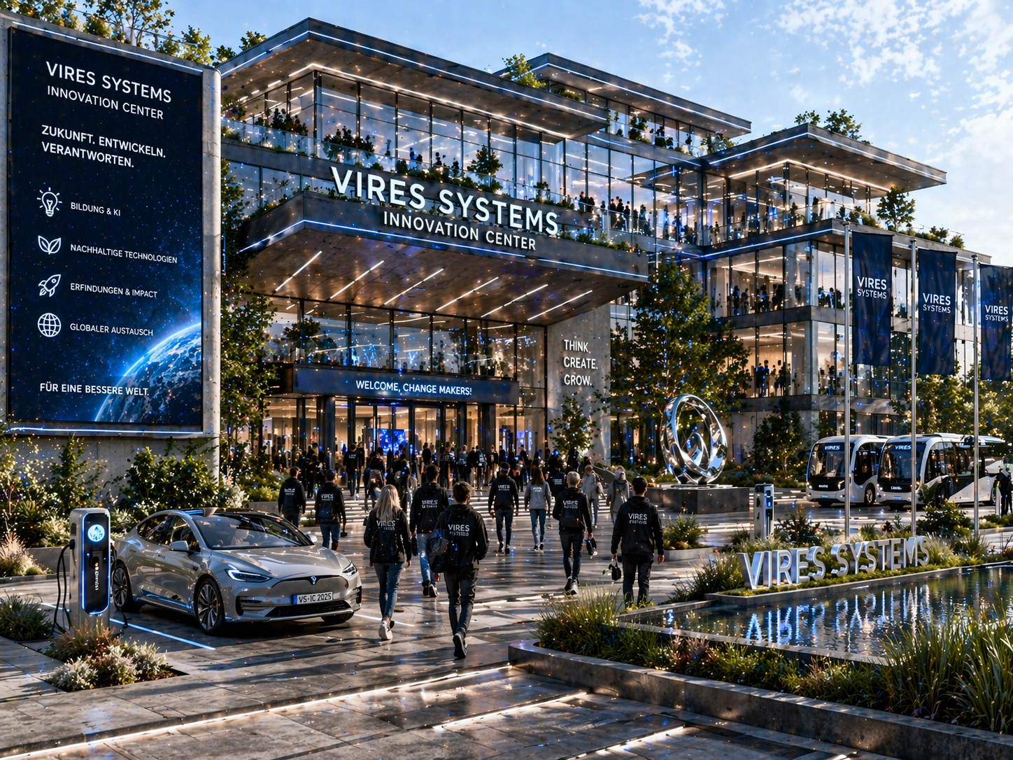 Gebäude und Außenanlagen