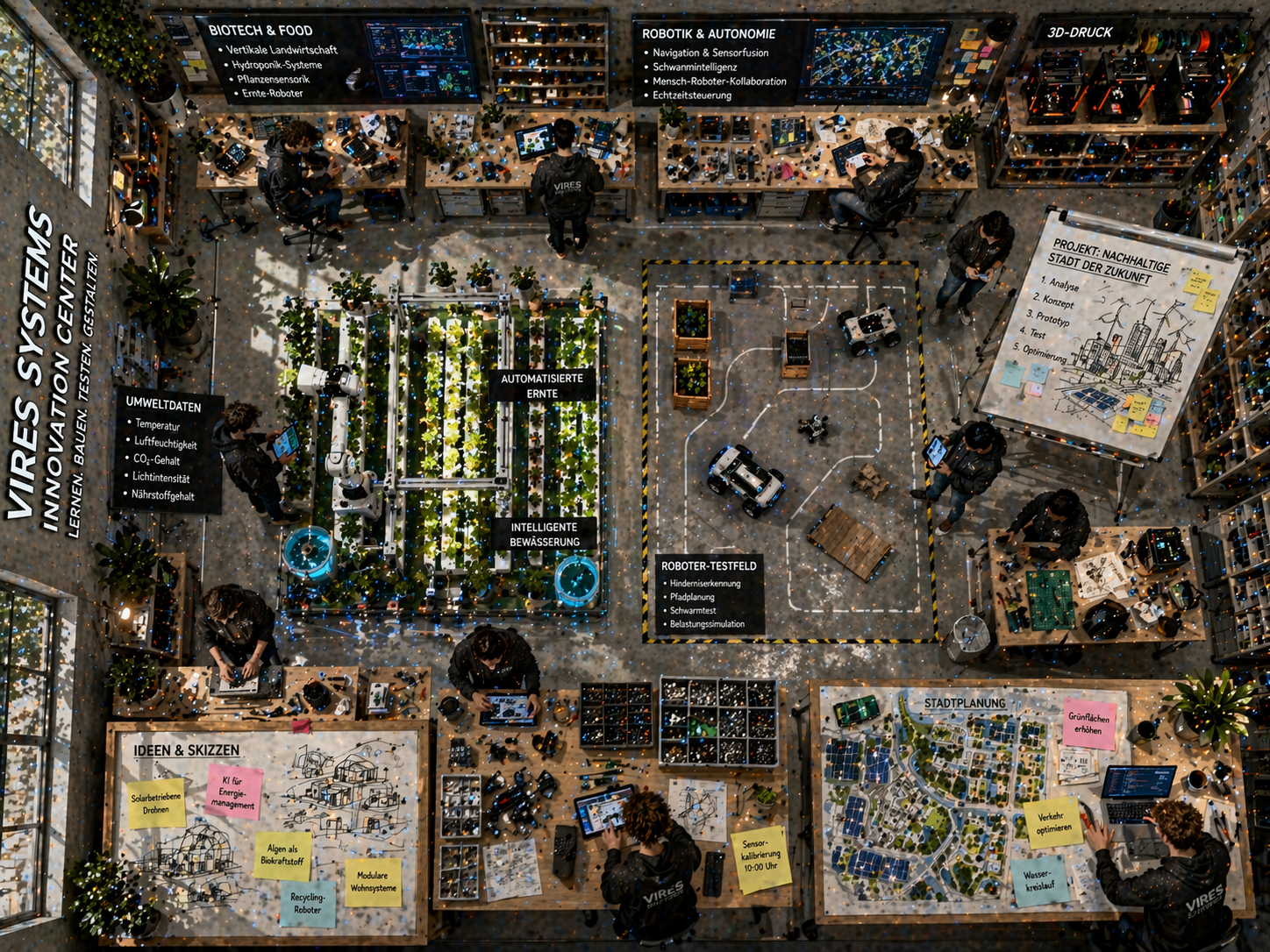 Gesamtbild der Bauzone