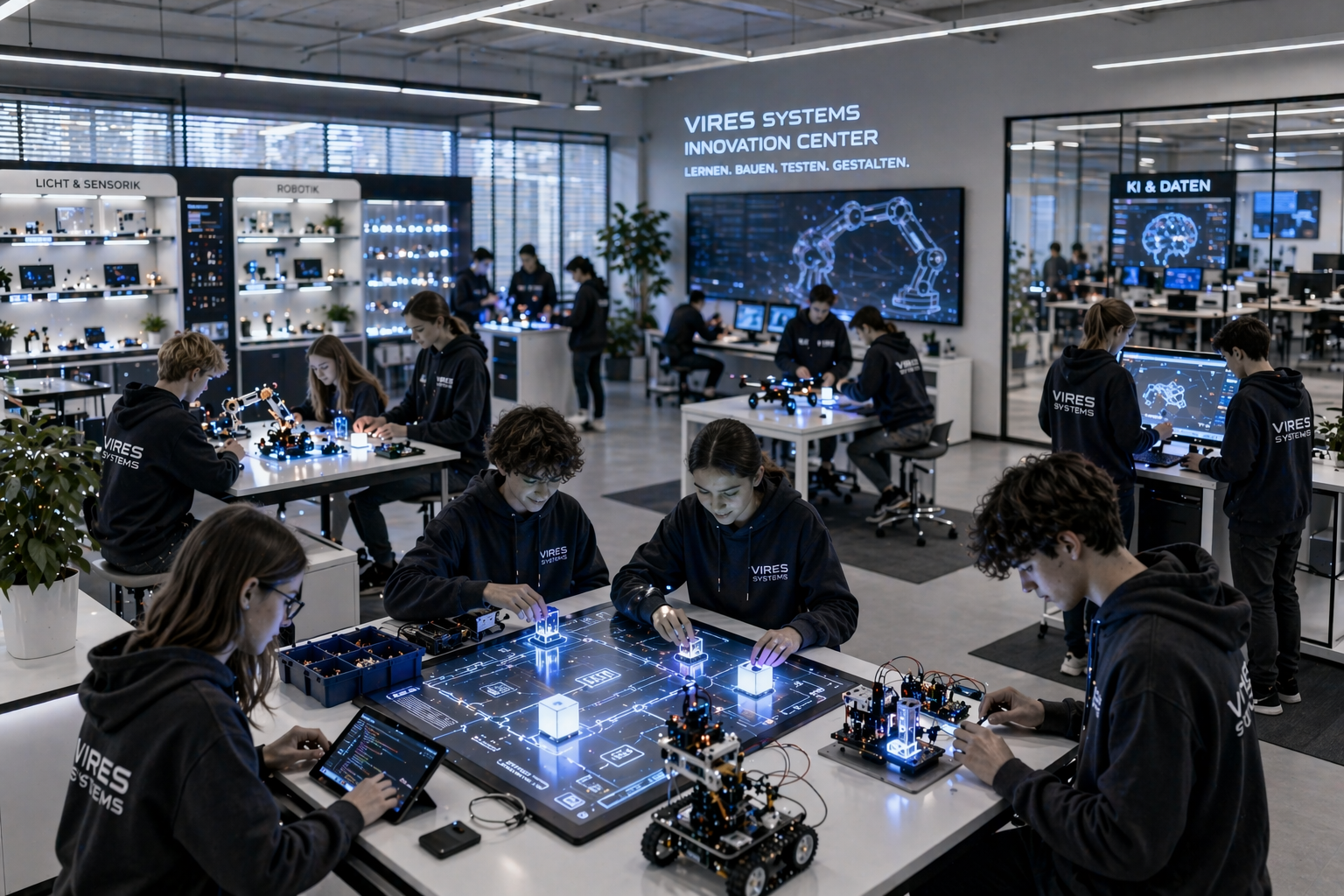 Titelbild / Technikstationen