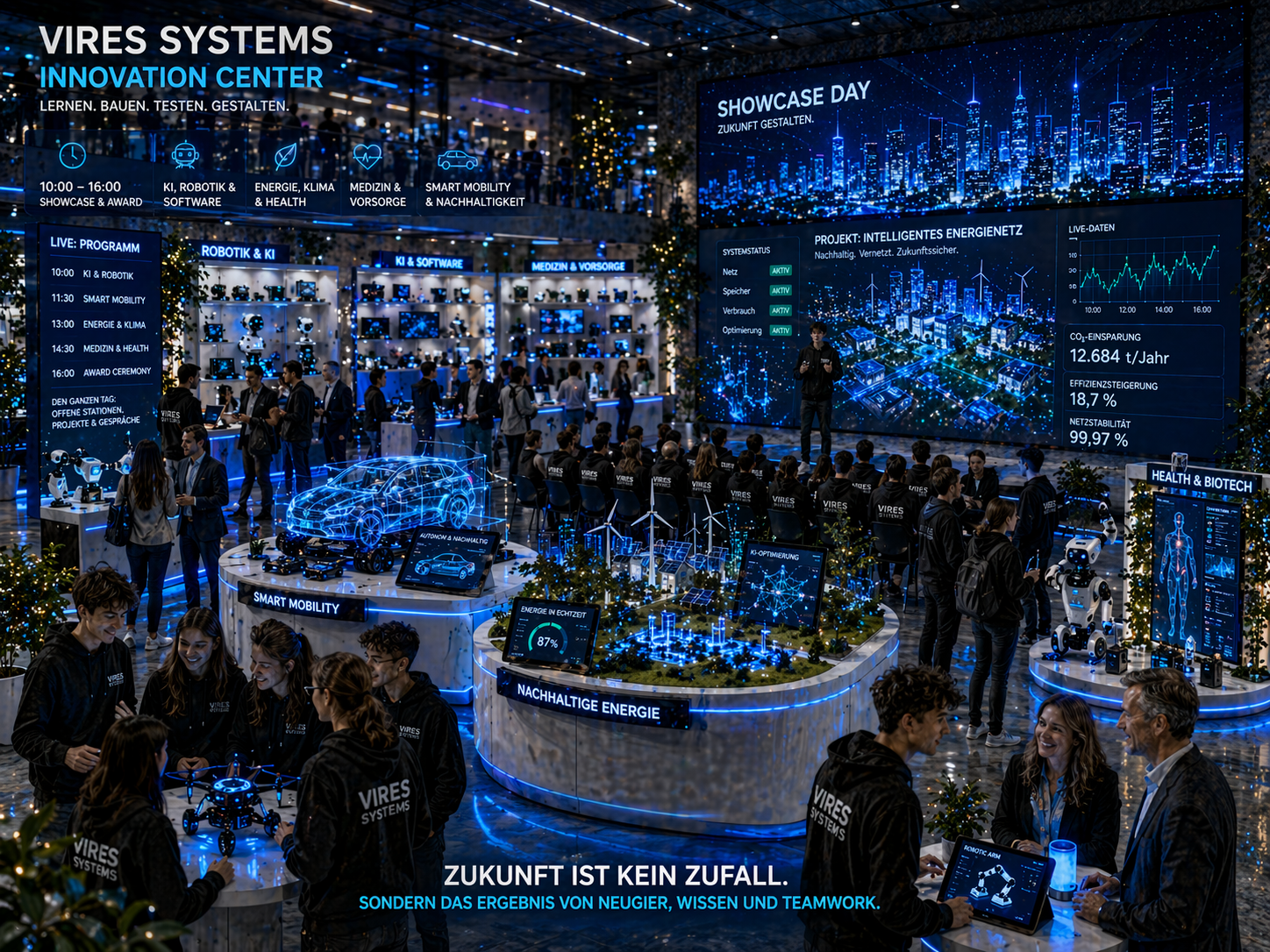 Gesamtbild der Lernzone